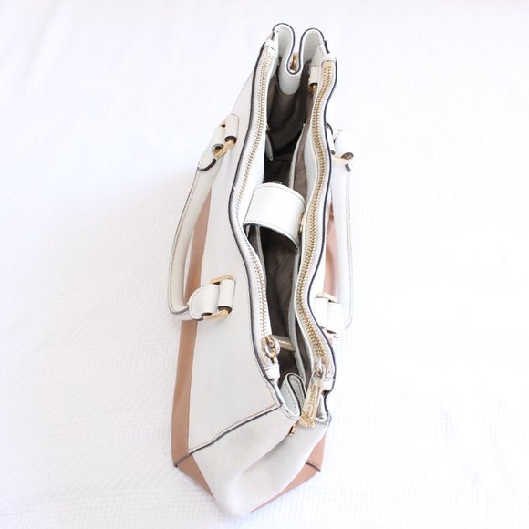 Michael Kors Sutton Safiano Leather Colorblock Bag - Picture 5 of 16